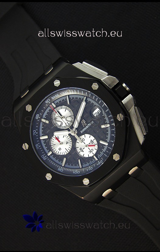 Audemars Piguet Royal Oak Offshore Chronograph Swiss Quartz Replica Watch PVD Case