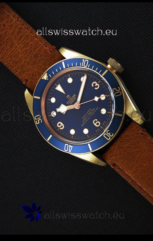 Tudor Heritage Bronze Black Bay Blue Bucherer Limited Edition Swiss Watch 1:1 Mirror Replica