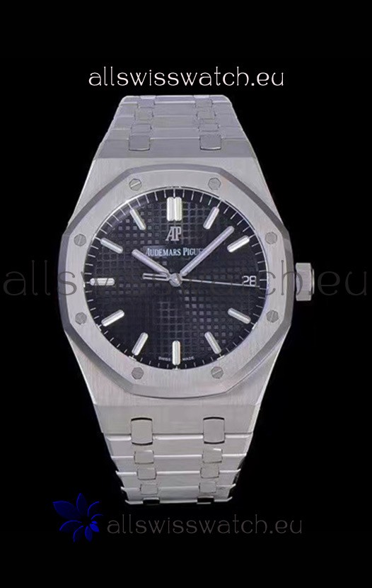 Audemars Piguet Royal Oak 41MM Blue Dial 904L Steel - 1:1 Mirror Replica 