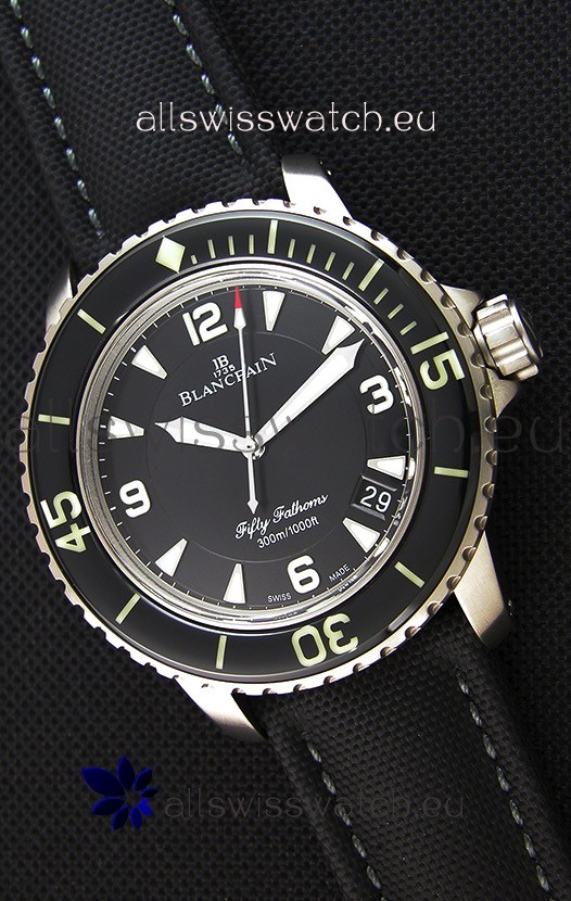Blancpain Fifty Fathoms - 1:1 Mirror Titanium 1:1 Mirror Replica Watch