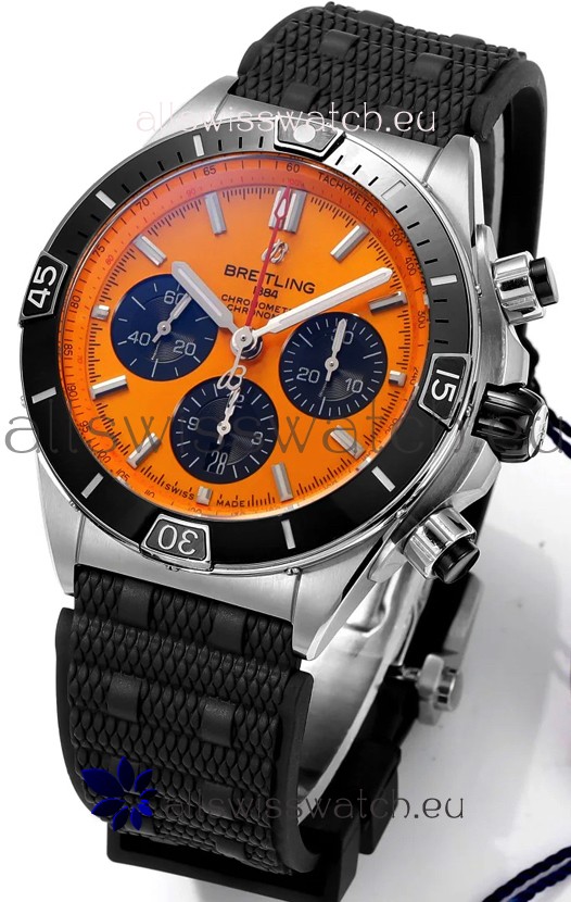 Breitling Chronomat B01 42 Edition Swiss 904L Steel Casing Pale Yellow Dial 1:1 Mirror Replica Watch