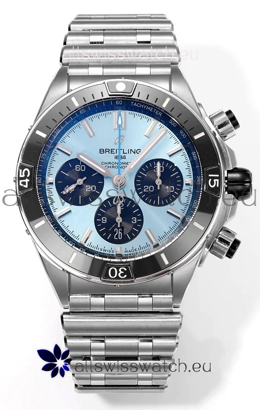 Breitling Chronomat B01 42 Edition Swiss 904L Steel Casing Blue Dial 1:1 Mirror Replica Watch