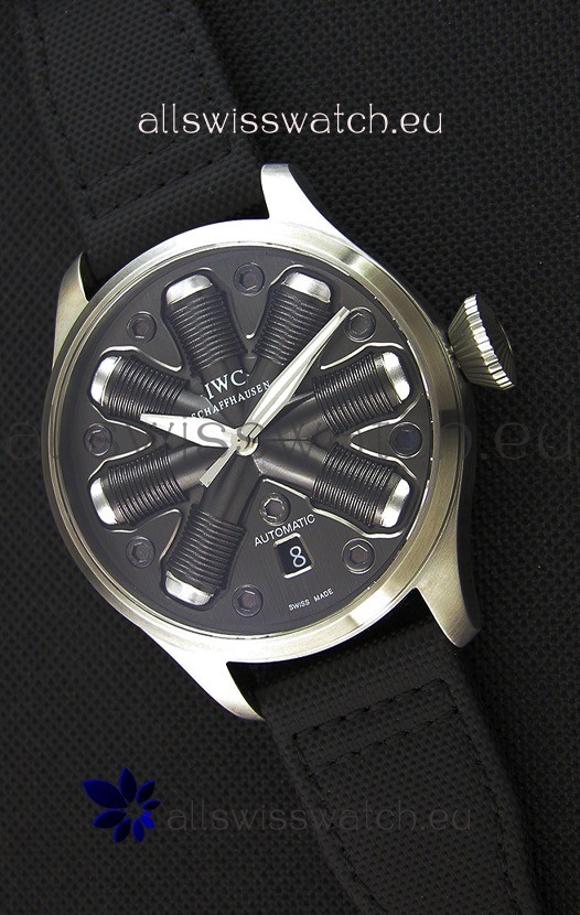 IWC Pilot Top Gun Concept Edition Replica Watch in Steel Case 45.5MM
