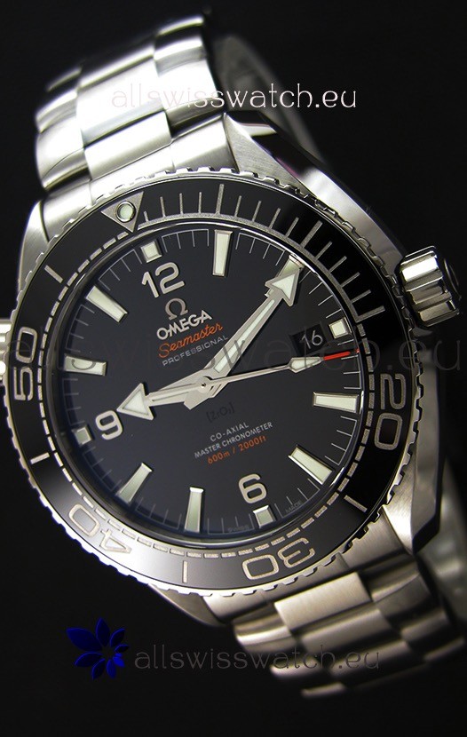 Omega Seamaster Planet Ocean 600M Black Dial 43.5MM Updated Swiss 1:1 Edition Watch 