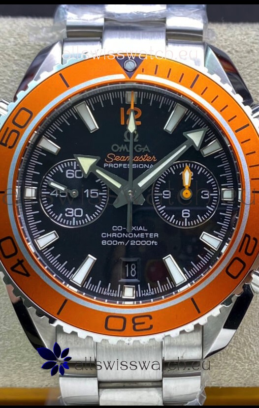Omega Planet Ocean 600M Chronograph 904L Steel 1:1 Mirror Replica Watch