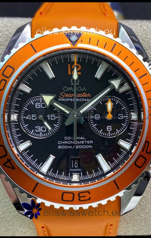 Omega Planet Ocean 600M Chronograph 904L Steel 1:1 Mirror Replica Watch