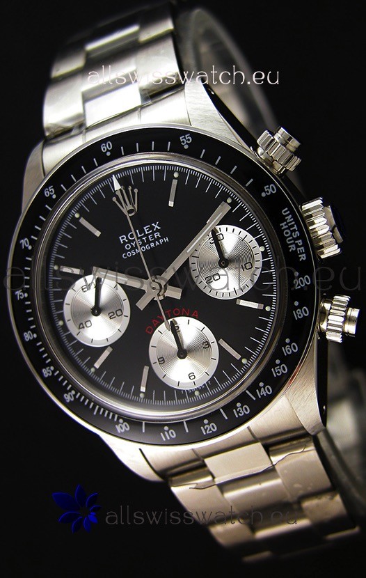 Rolex Daytona Vintage REF 6264 Swiss Replica Watch - 904L Steel Watch 