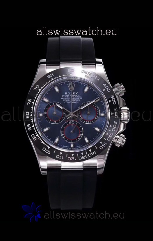 Rolex Daytona 116509 White Gold Original Cal.4130 Movement - 1:1 Mirror 904L Steel Watch
