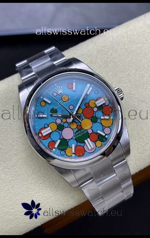 Rolex Oyster Perpetual REF# 124300 Celebration Dial in 41MM ETA 3230 Automatic Movement Watch
