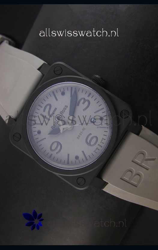 Bell & Ross BR03-92 Grey Dial Swiss Replica Watch