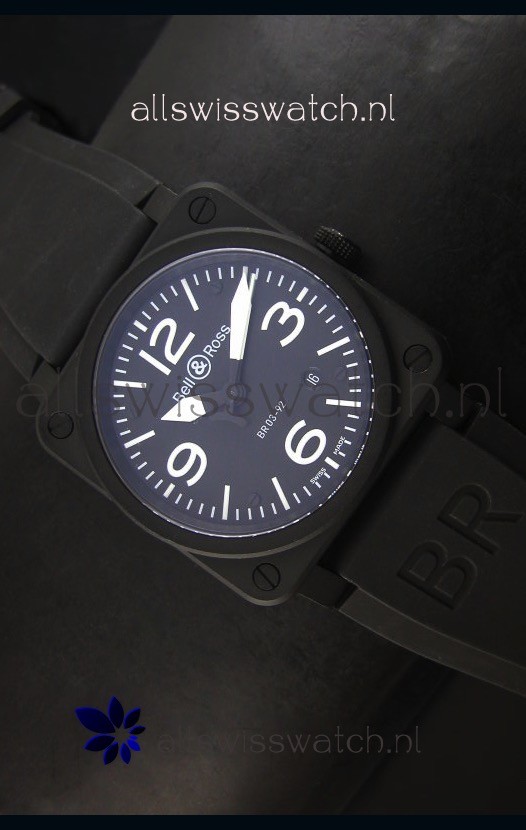 Bell & Ross BR03-92 Black Dial Swiss Replica Watch