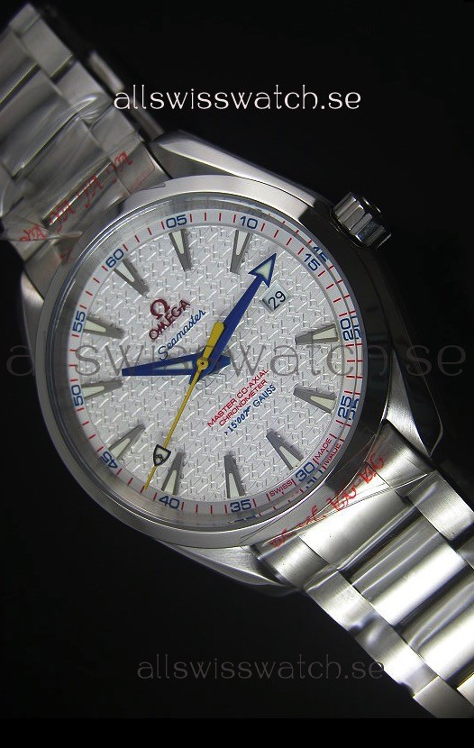 Omega Seamaster Master Co-Axial Aqua Terra 007 Spectre 15007 Gauss Edition Watch 
