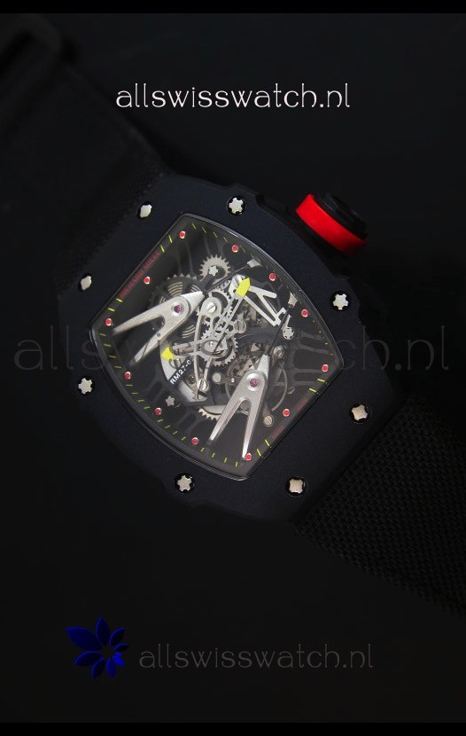 Richard Mille RM027 Tourbillon Rafael Nadal Edition Swiss Watch in PVD Casing