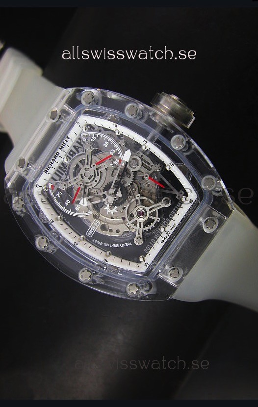 Richard Mille RM56-01 AN Saphir White Edition Replica Watch 