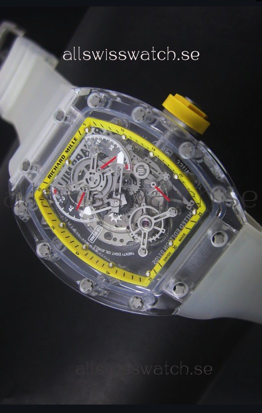 Richard Mille RM56-01 AN Saphir Yellow Edition Replica Watch 