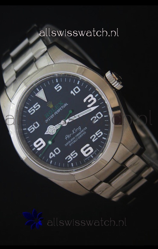 Rolex Air King 116900 - Nickle Plated Swiss 1:1 Mirror Replica Watch 