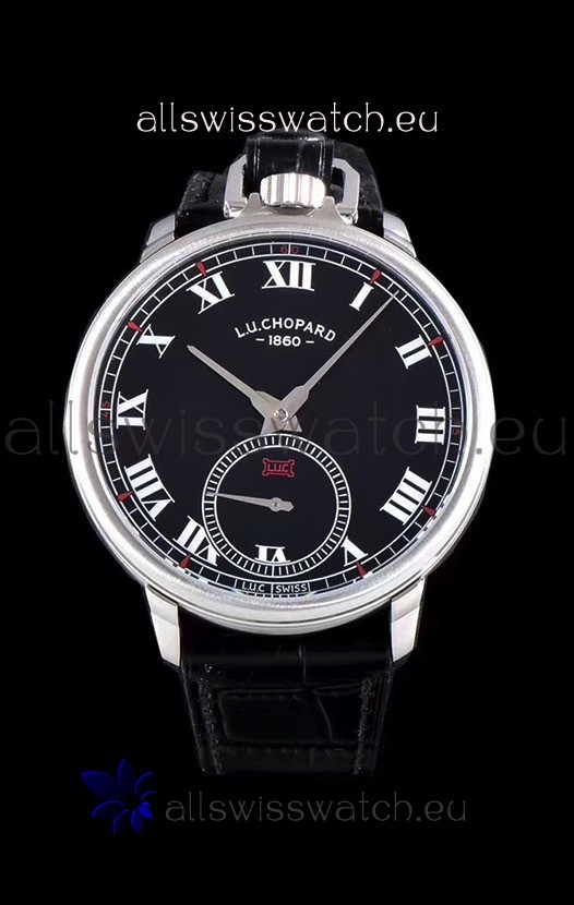 Chopard Louis-Ulysse The Tribute Stainless Steel Black Dial Swiss Watch