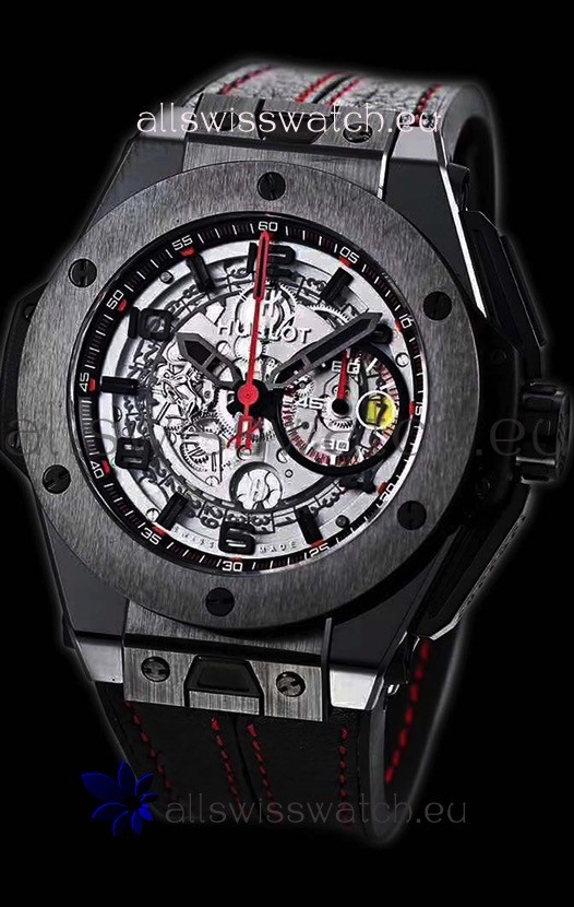 Hublot Big Bang Red Magic Carbon Ceramic Swiss Replica Watch 
