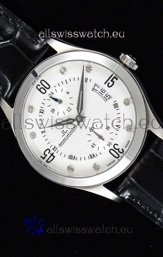 Jaeger LeCoultre Master Control Stainless Steel Swiss Replica Watch 