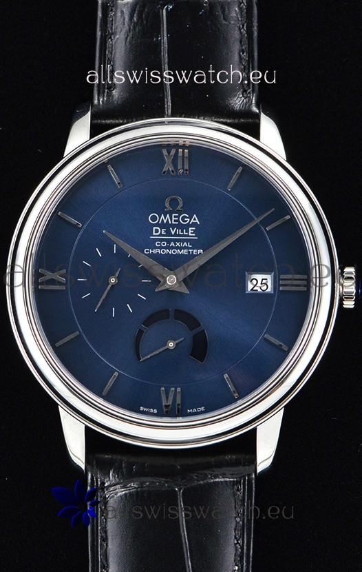 Omega Co-Axial Prestige Power Reserve Swiss Stainles Steel Watch