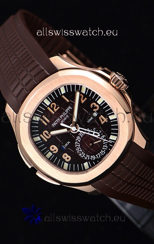 Patek Philippe Aquanaut 5164R 1:1 Mirror Watch Brown Dial