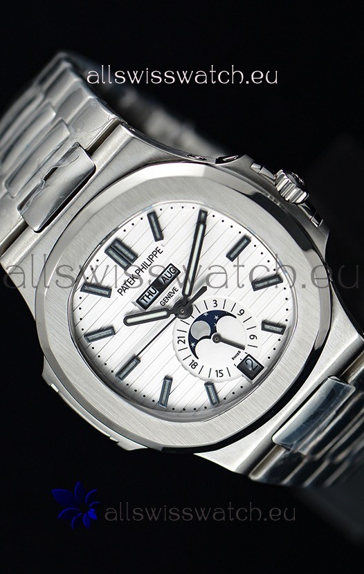 Patek Philippe Nautilus 5726A 1:1 Mirror Swiss Watch White Dial