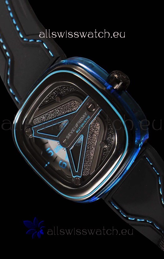 Seven Friday M3/01 Spaceship with Original Miyota Movement - 1:1 Mirror Quality 