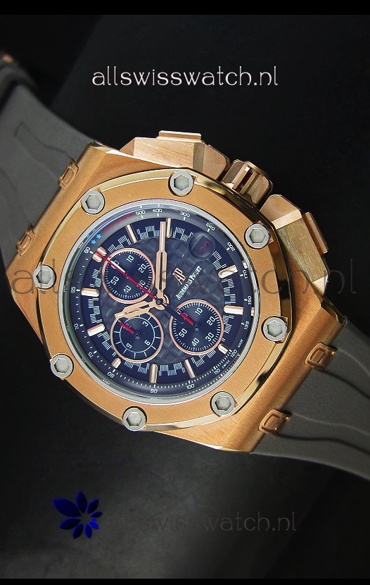 Audemars Piguet Royal Oak Offshore Michael Schumacher Quartz Movement in Rose Gold