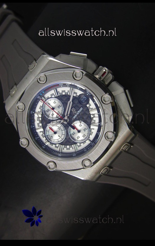 Audemars Piguet Royal Oak Offshore Michael Schumacher Quartz Movement Watch in Grey 