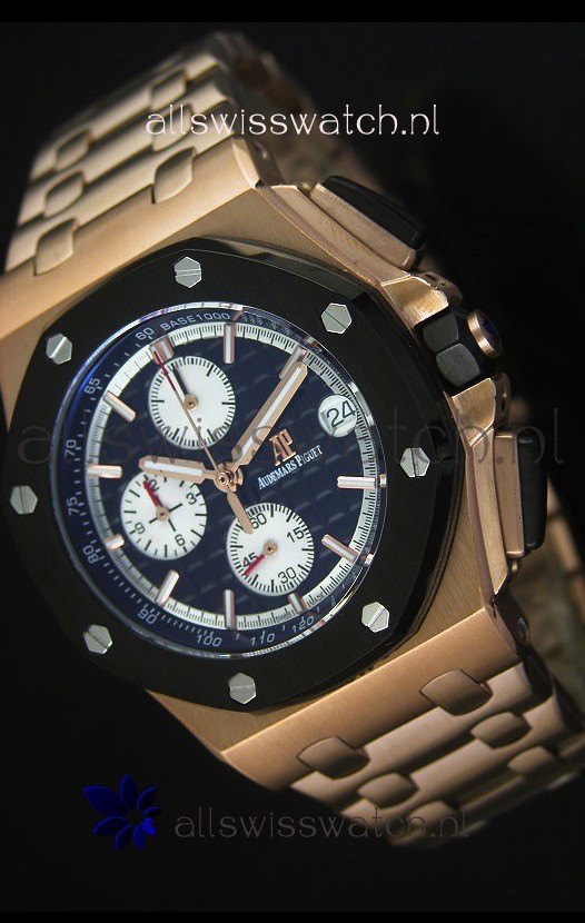 Audemars Piguet Royal Oak Offshore Watch in Pink Gold Case