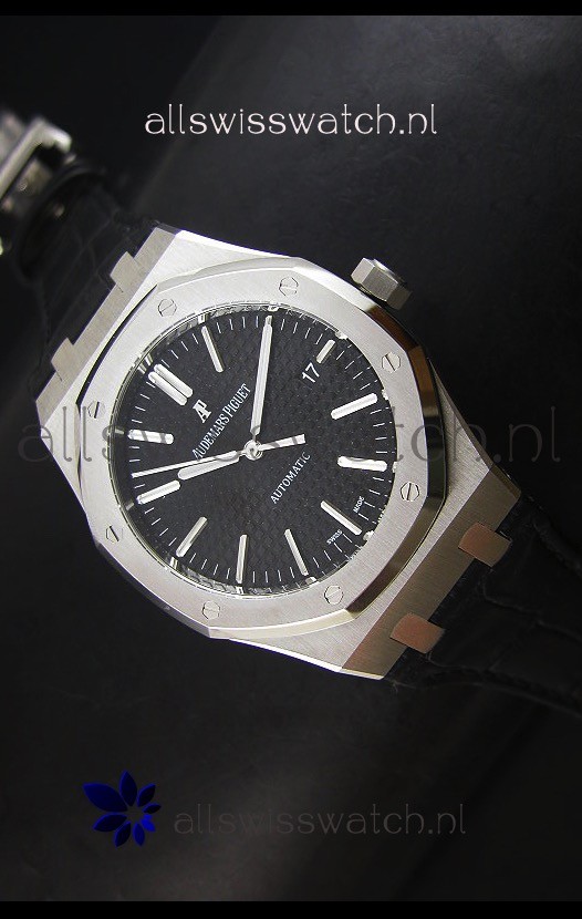 Audemars Piguet Royal Oak 41MM Watch in Leather Strap - Ultimate 1:1 3120 Movement