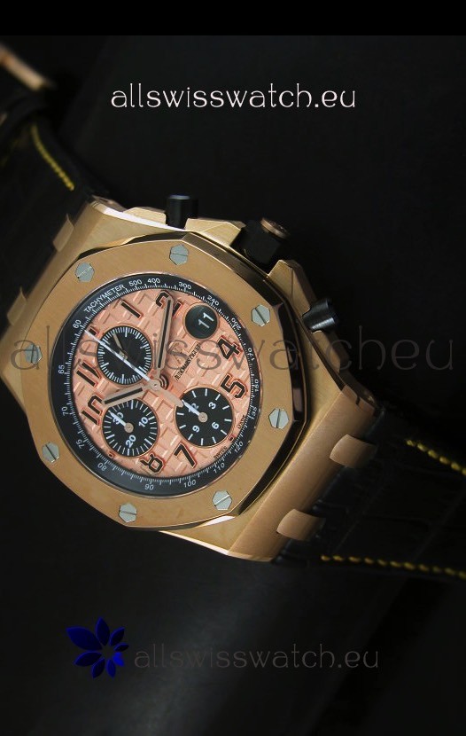 Audemars Piguet Royal Oak Offshore THEMES Pink Gold Casing 