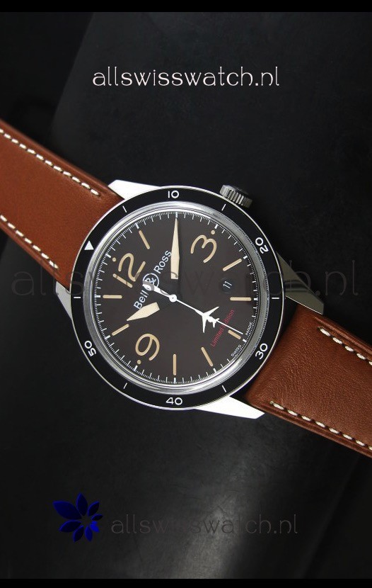 Bell & Ross BR123 Heritage Falcon Limited Edition Swiss Watch 