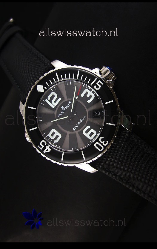 Blancpain 500 Phatoms Special Edition Swiss Replica Watch in Black Dial
