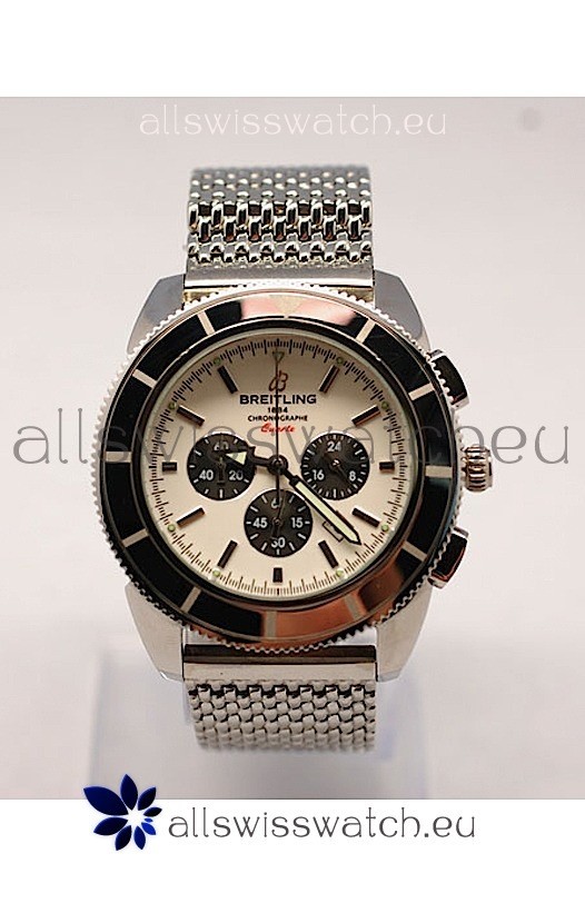 Breitling SuperOcean Heritage Swiss Replica Watch - Off White Dial