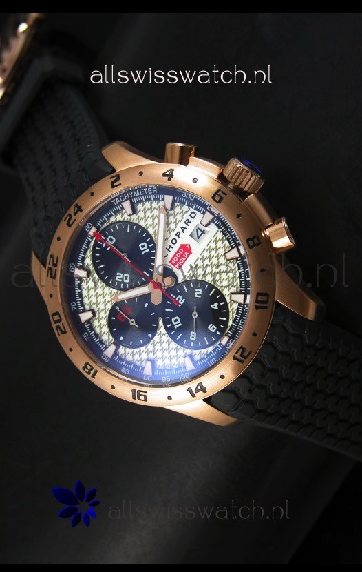 Chopard Mille Miglia Zagato Limited Edition Quartz Watch in Rose Gold