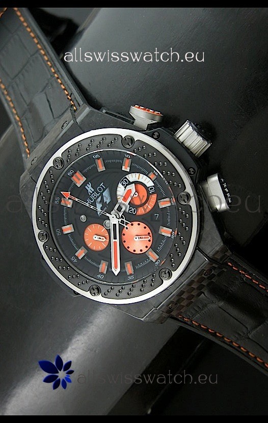 Hublot King Power F1 Interlago Limited Edition Swiss Watch in Red