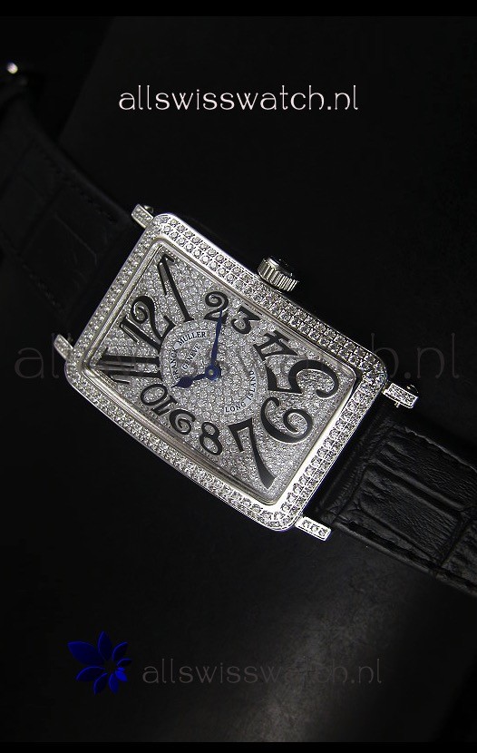 Franck Muller Master of Complications Long Island Ladies Watch in Stainless Steel 