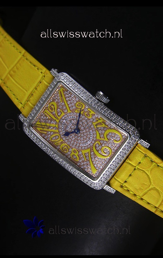 Franck Muller Master of Complications Long Island Ladies Watch in Stainless Steel 
