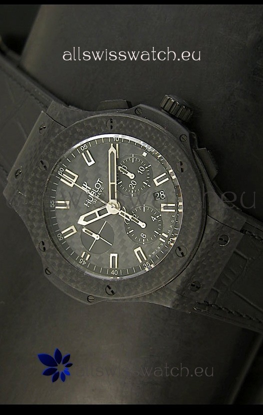 Hublot Big Bang All Carbon Swiss Replica Watch - 1:1 Mirror Replica