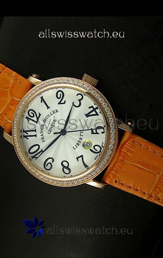 Franck Muller Master of Complications Liberty Japanese Watch in Black Numerals