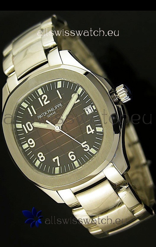 Patek Philippe 5167 Aquanaut Jumbo Swiss Replica Watch - 1:1 Mirror Replica Brown Dial
