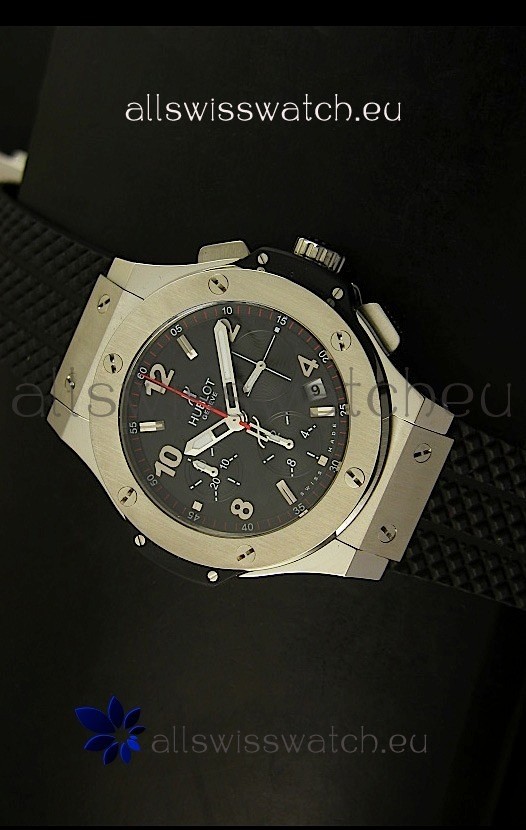 Hublot Big Bang Stainless Steel Casing Swiss Watch 41MM - 1:1 Mirror Replica 