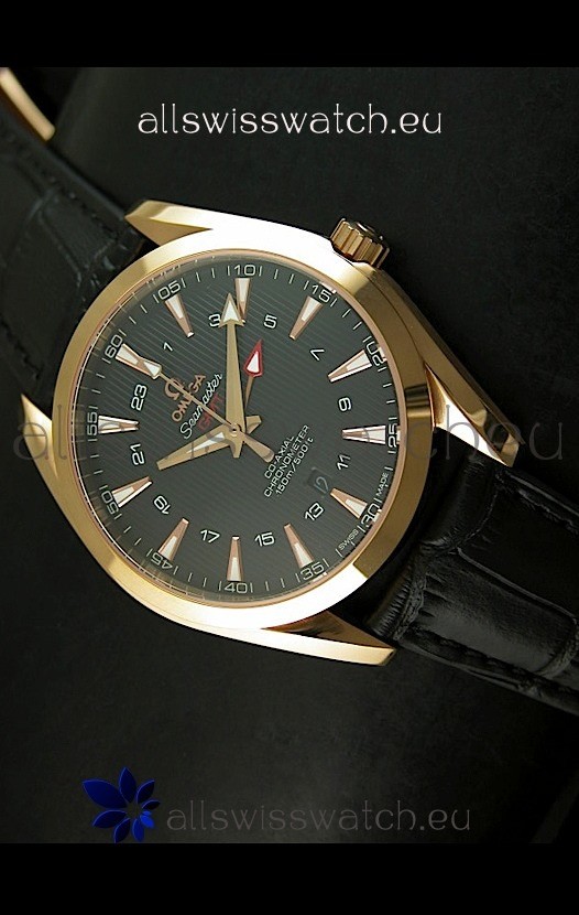 Omega Seamaster Aquaterra Annual Calender GMT Swiss Replica Watch