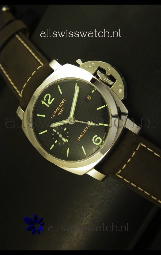Panerai Luminor PAM535 GMT Swiss Watch - 1:1 Ultimate Mirror Edition 
