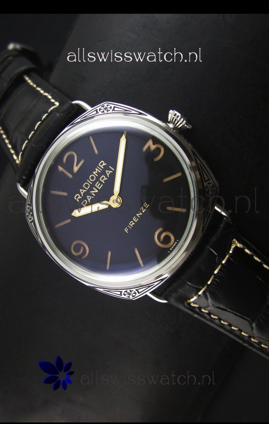 Panerai PAM604 Radiomir Firenze 3 Days Acciaio Swiss Watch - Unitas Movement