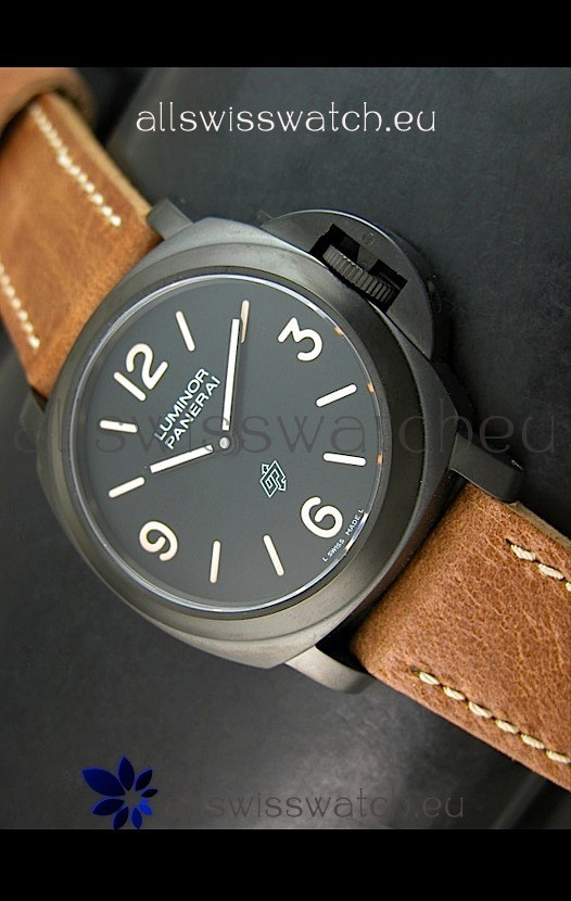 Panerai Luminor PAM360 PVD Swiss Replica Watch SuperLume Dial