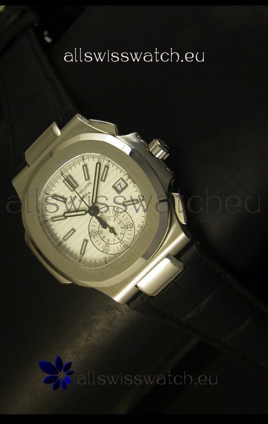 Patek Philippe Nautilus 5980 Black Strap - 1:1 Ultimate Mirror Replica