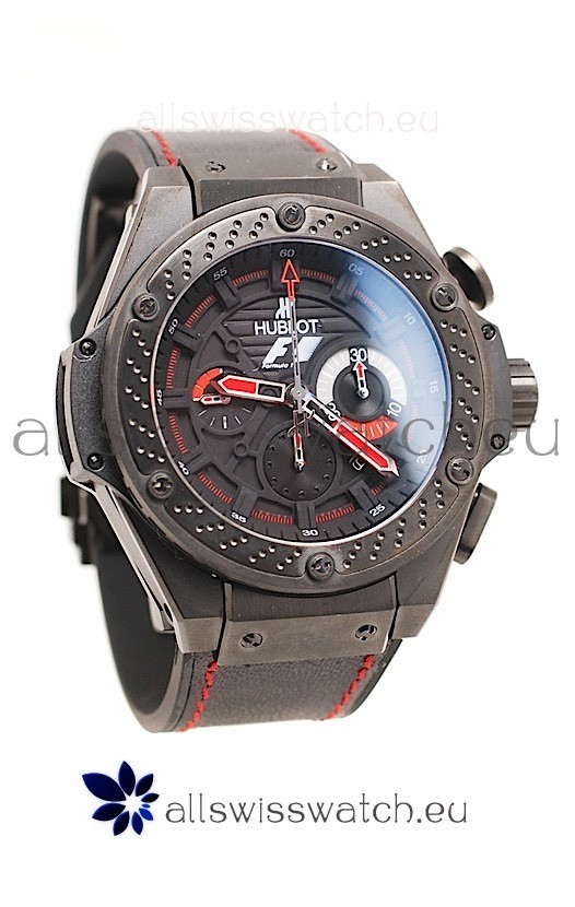 Hublot F1 King Power Zirconium Chronograph Limited Edition in Ceramic Case