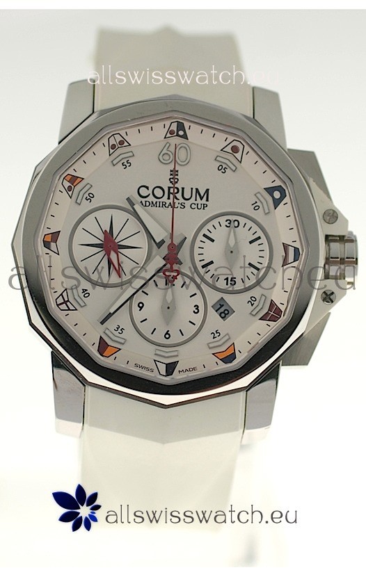 Corum Admiral Cup Challenge Swiss Replica Watch in White